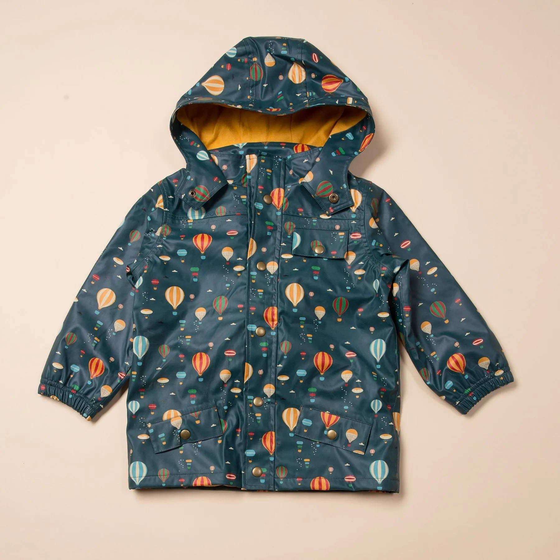 Little Green Radicals Higher Ground Waterproof Lined Raincoat (2-6yrs)