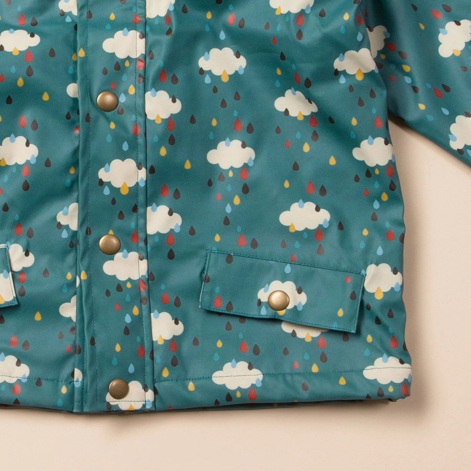 Little Green Radicals Splash About Waterproof Raincoat (1-6yrs)