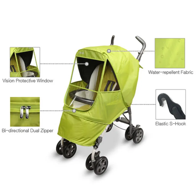 Manito Elegance Alpha Stroller Weather Shield