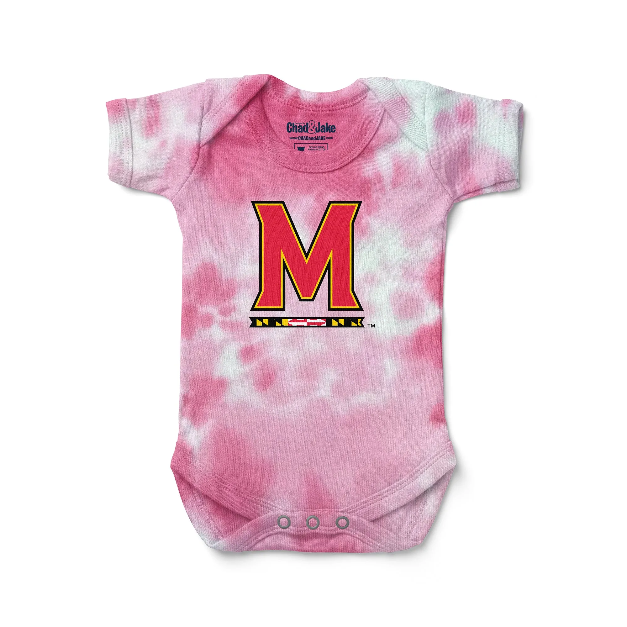 Maryland Terrapins Tie Dye Bodysuit