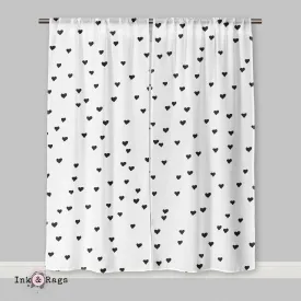 Mini Heart Dot Curtains