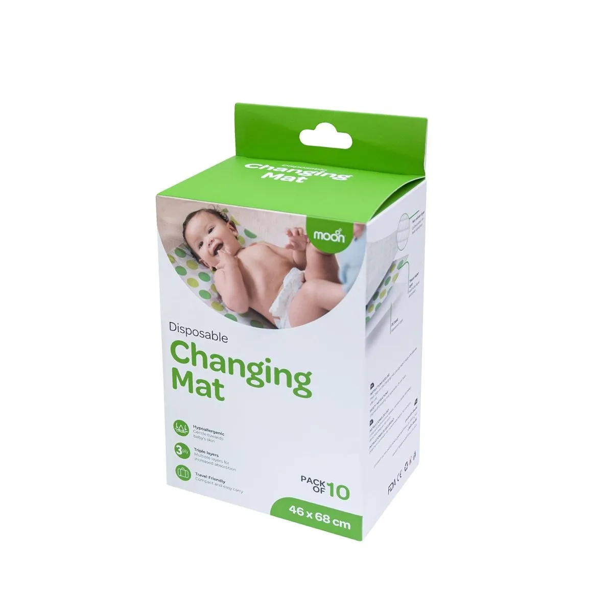 Moon Disposable change mat Diaper Changing Kits Multicolor