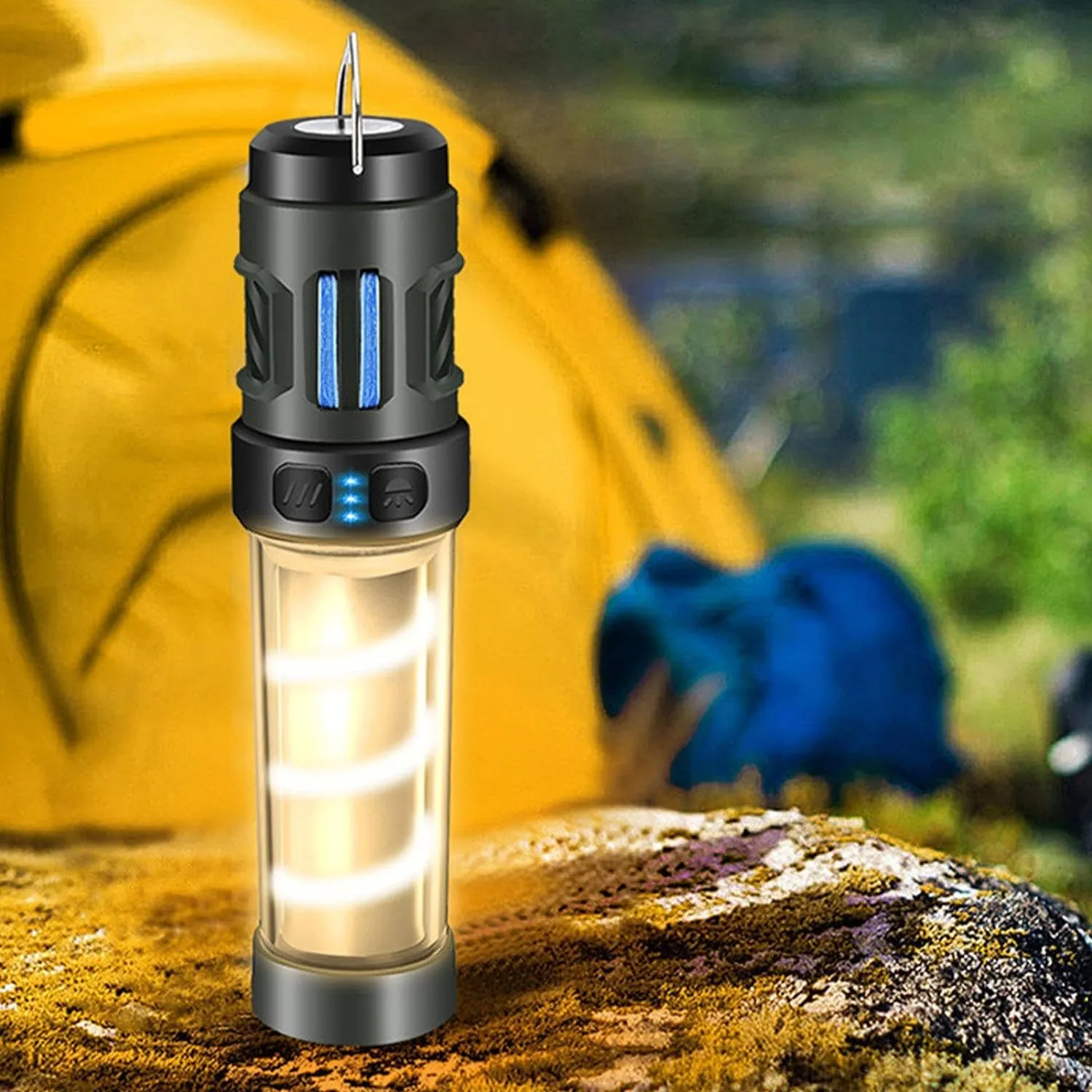 Mosquito Repellent Rechargeable 3-in-1 with Camping Lantern Torch