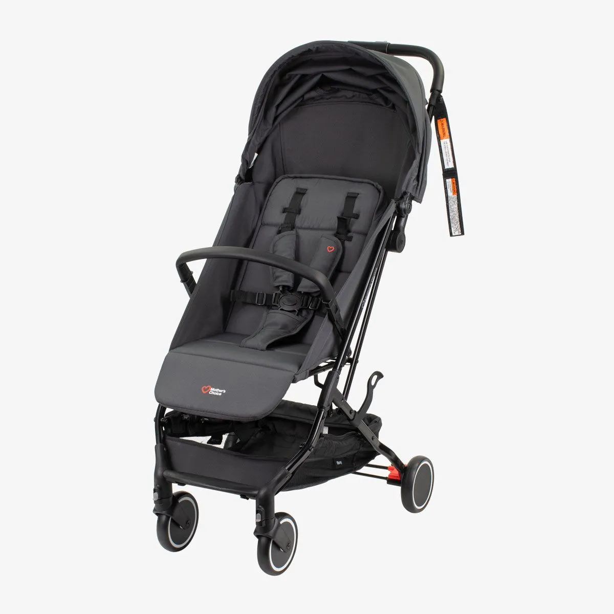 Mothers Choice Minny Compact Stroller Mineral Grey