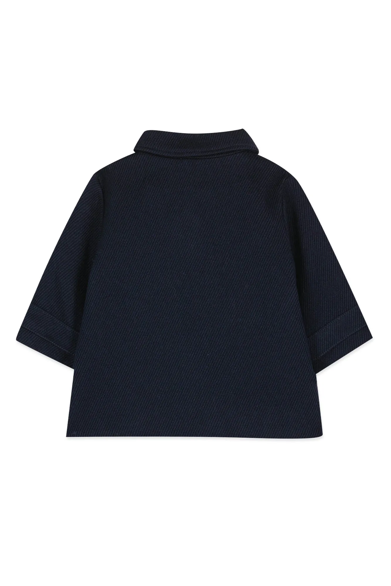 Navy Corduroy Baby Coat