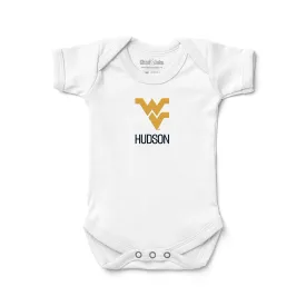 Personalized West Virginia Mountaineers Bodysuit