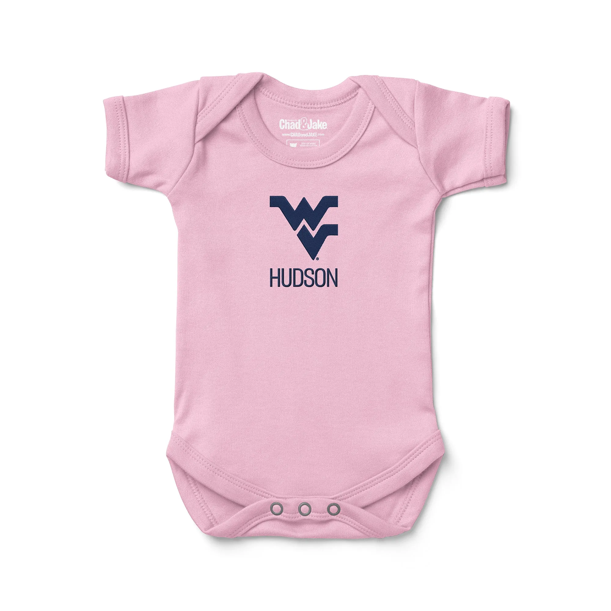 Personalized West Virginia Mountaineers Bodysuit