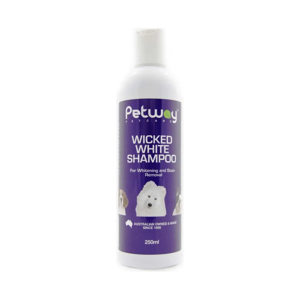 Petway Petcare Wicked White Dog Shampoo 250ml