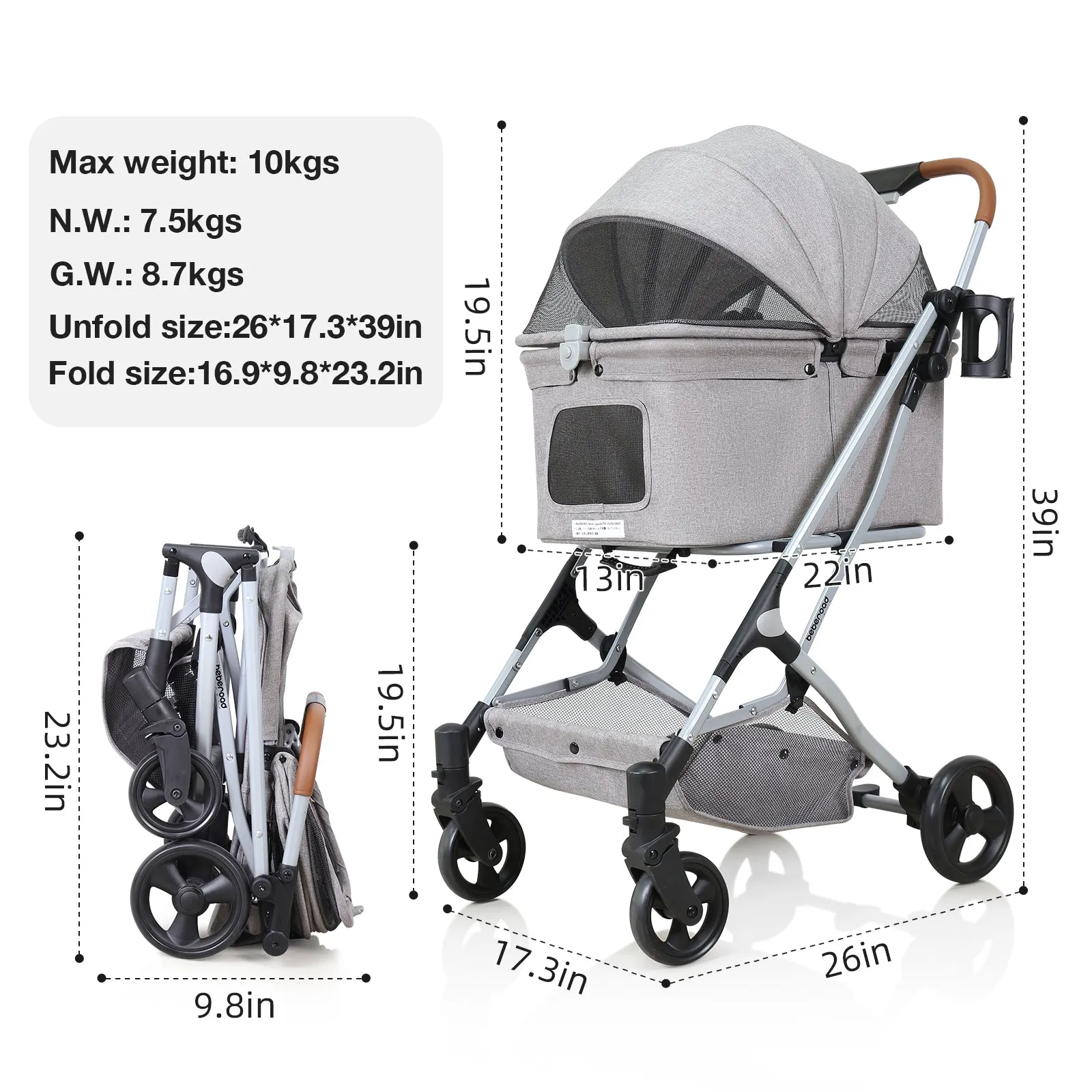 R4 Pet Stroller