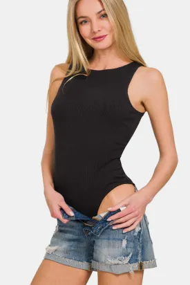 Ribbed Double Layered Bodysuit