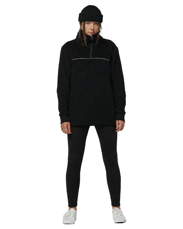 Rojo Jojo Women's Funnel Fleece - True Black - 2023