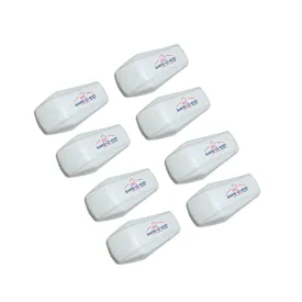 Safe-O-Kid- Drawer Door Guard/Lock- White (Pack of 8)