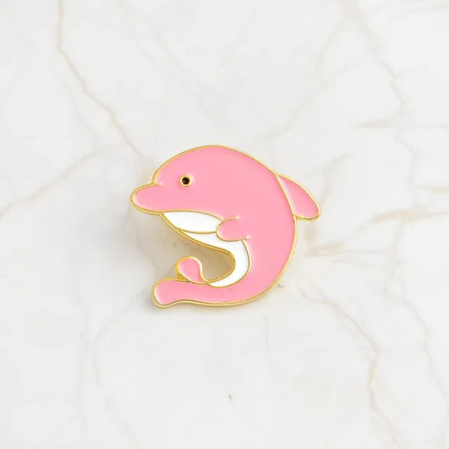 Sea Creatures Pins