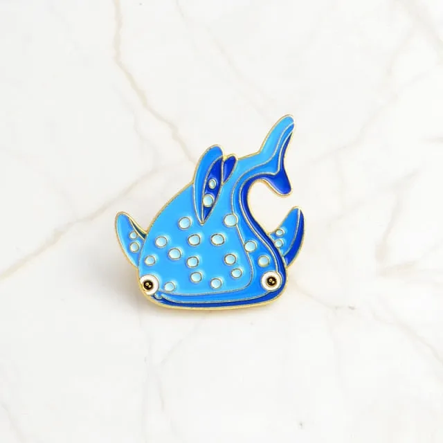 Sea Creatures Pins