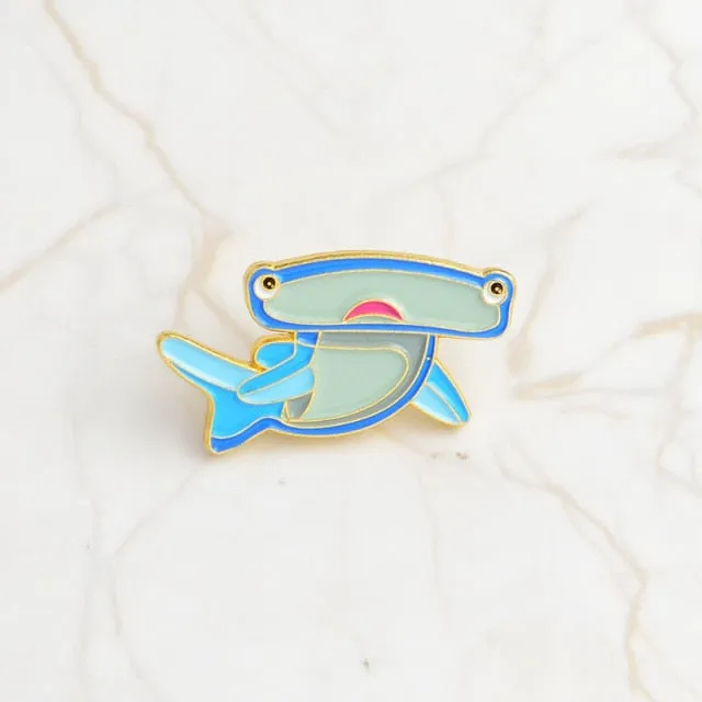 Sea Creatures Pins