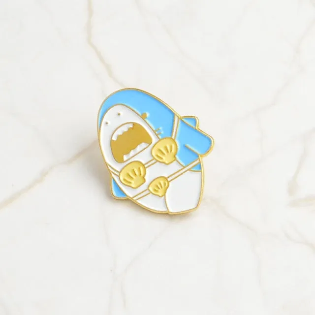 Sea Creatures Pins