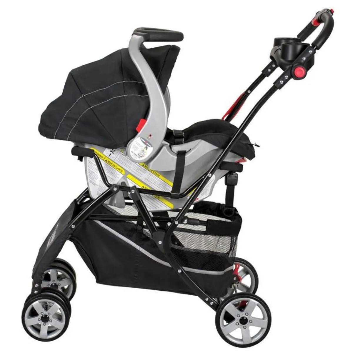 Snap-N-Go® FX Universal Infant Car Seat Carrier Stroller - Black (PJM Canada Exclusive)