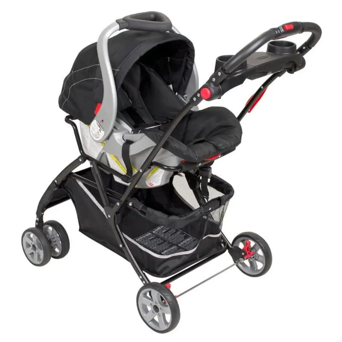 Snap-N-Go® FX Universal Infant Car Seat Carrier Stroller - Black (PJM Canada Exclusive)