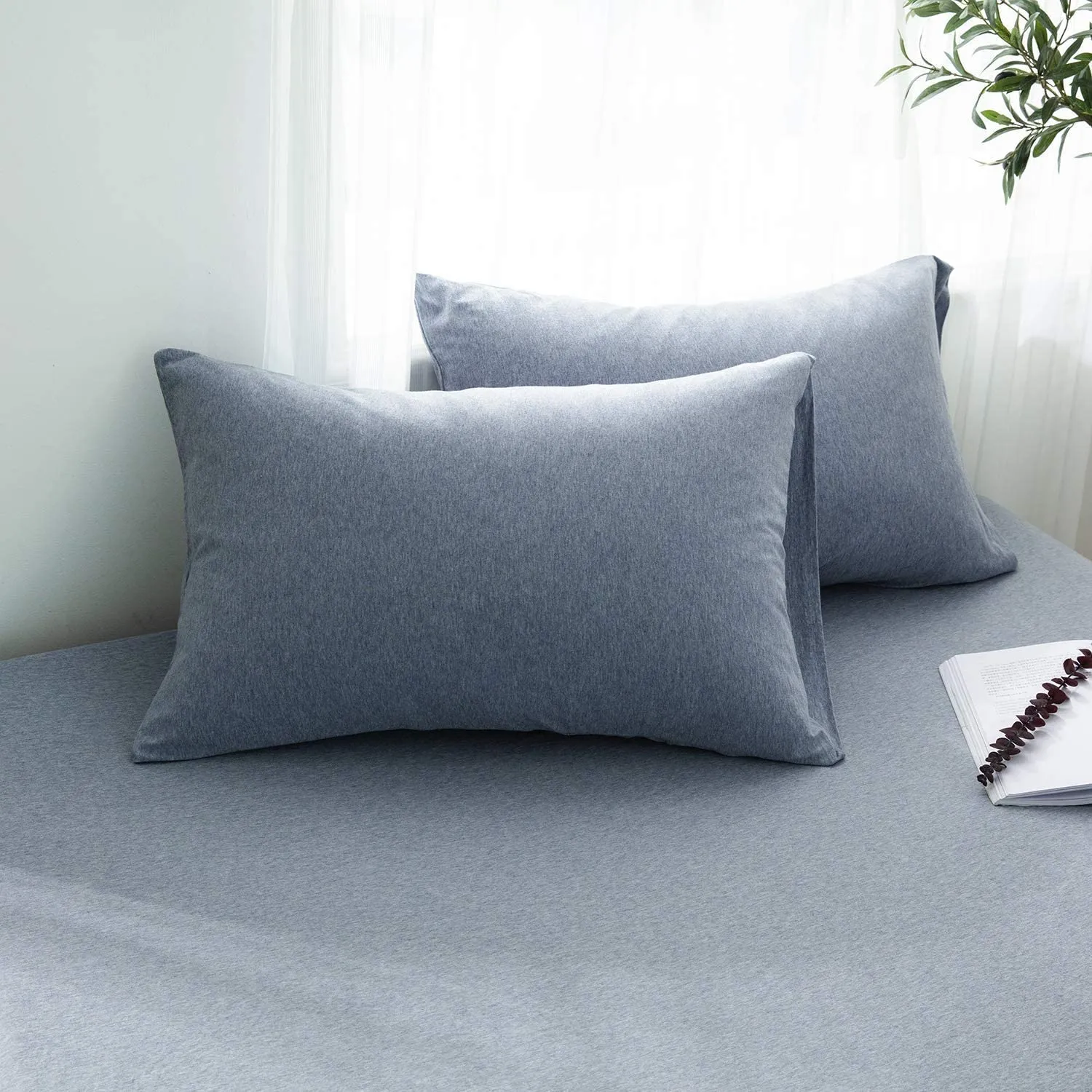 The Loft Blue Fitted Sheet Set