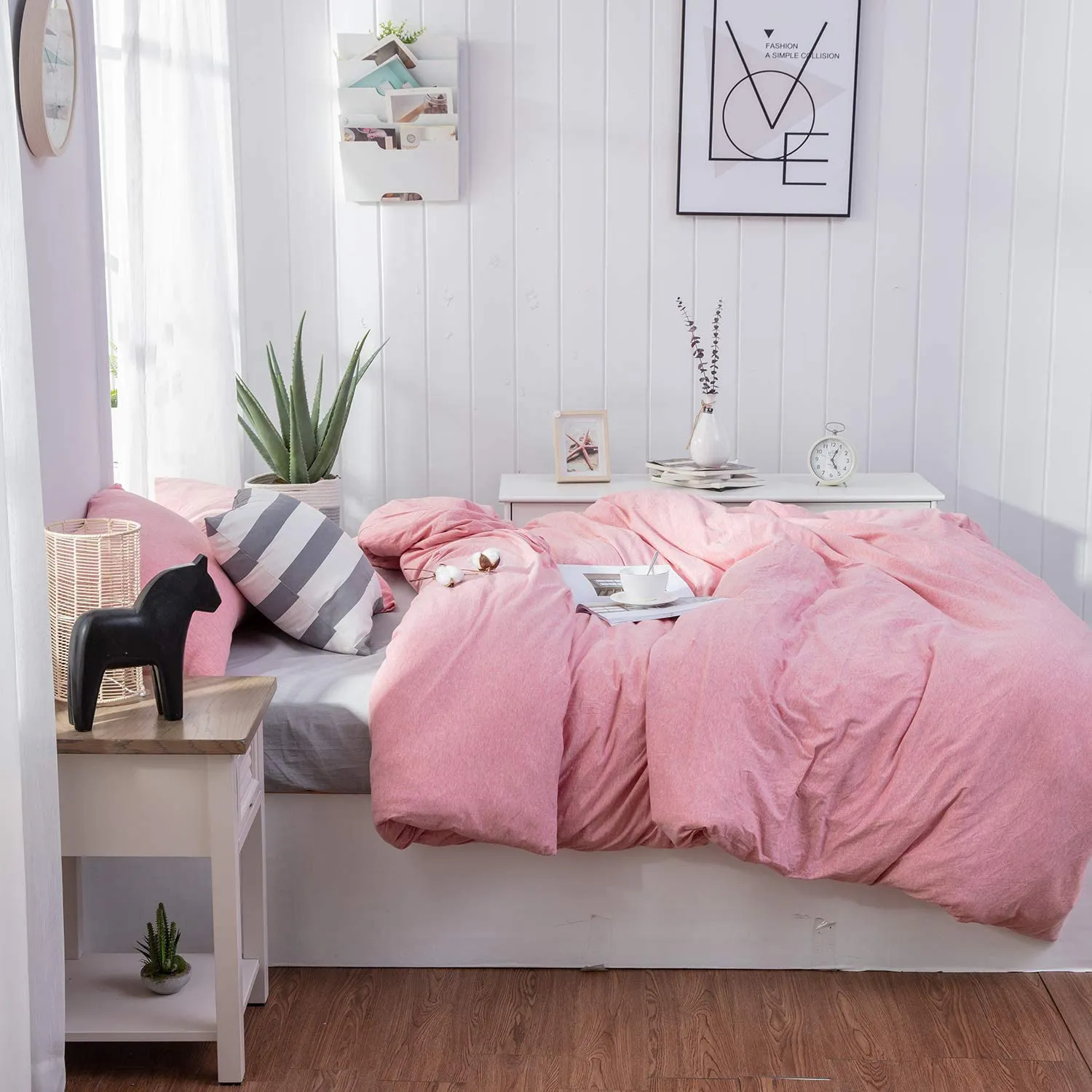 The Loft Pink Bed Set