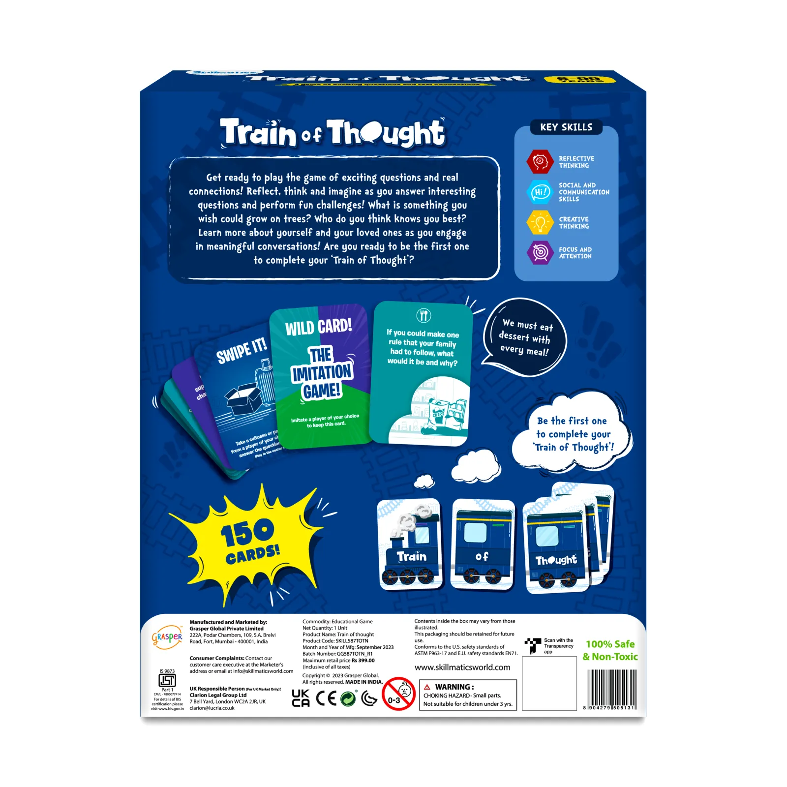 Train of Thought | Family conversation starters (ages 6 )