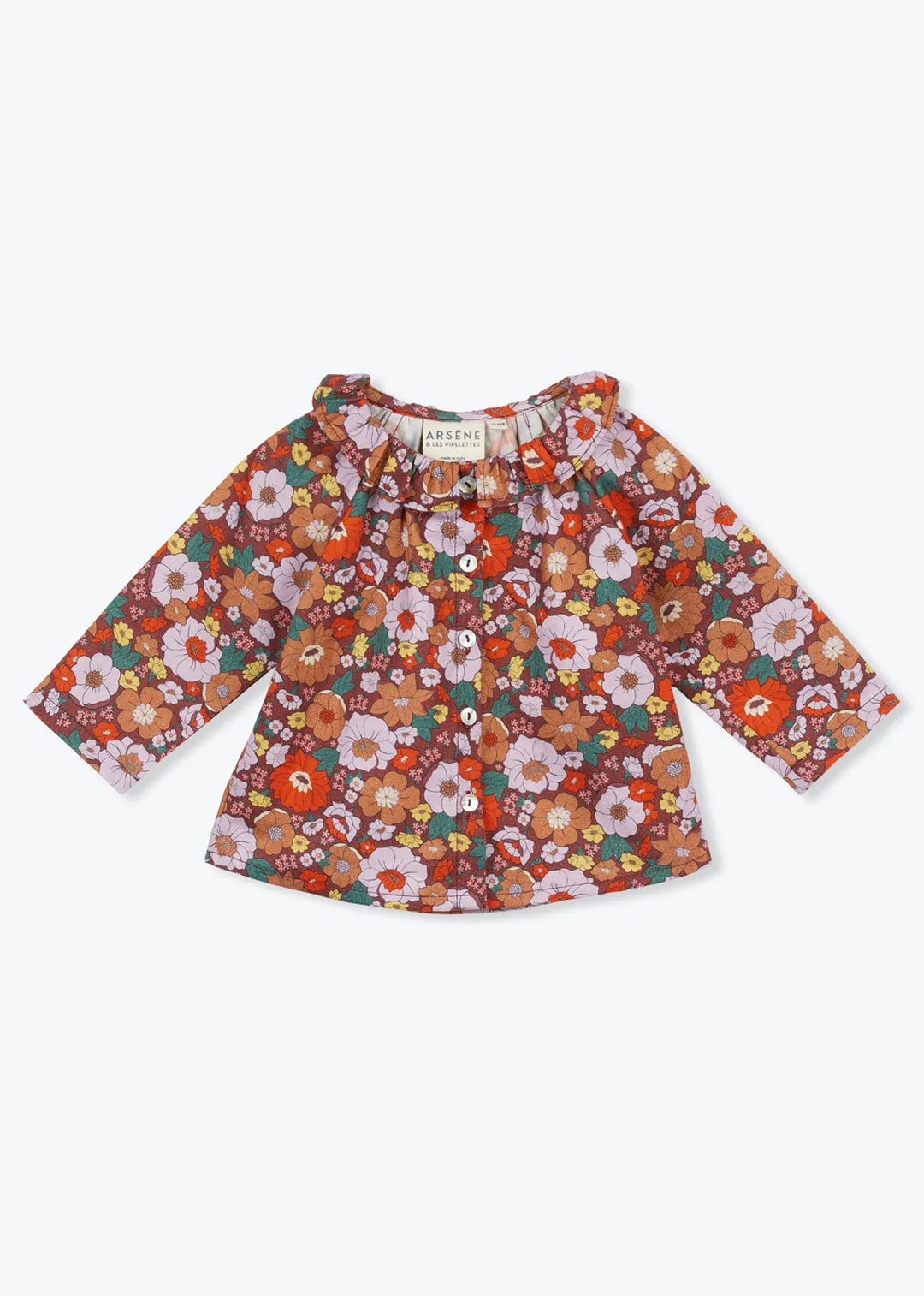 Vintage Floral Baby Blouse