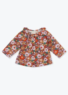 Vintage Floral Baby Blouse