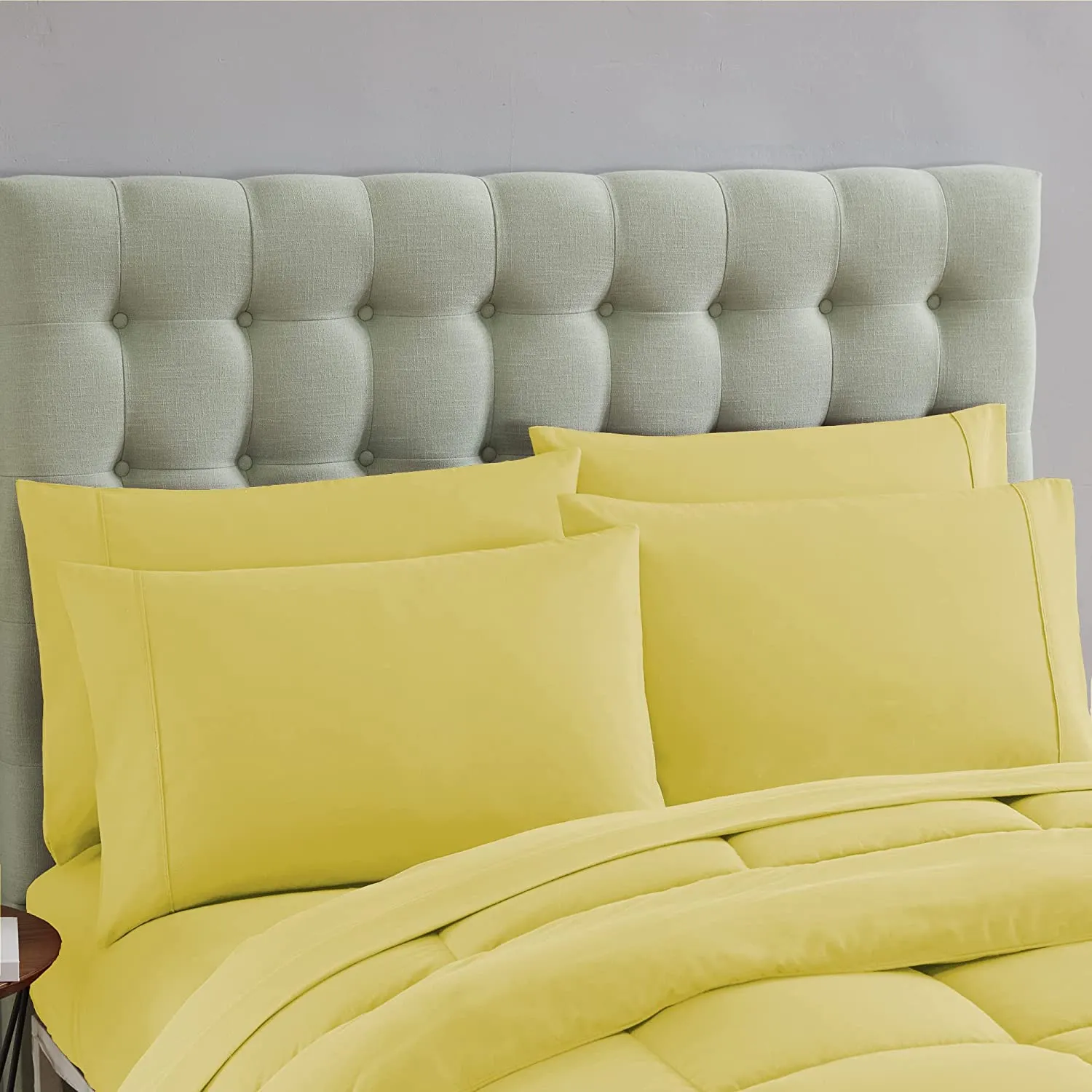 Yellow Study Bed Set